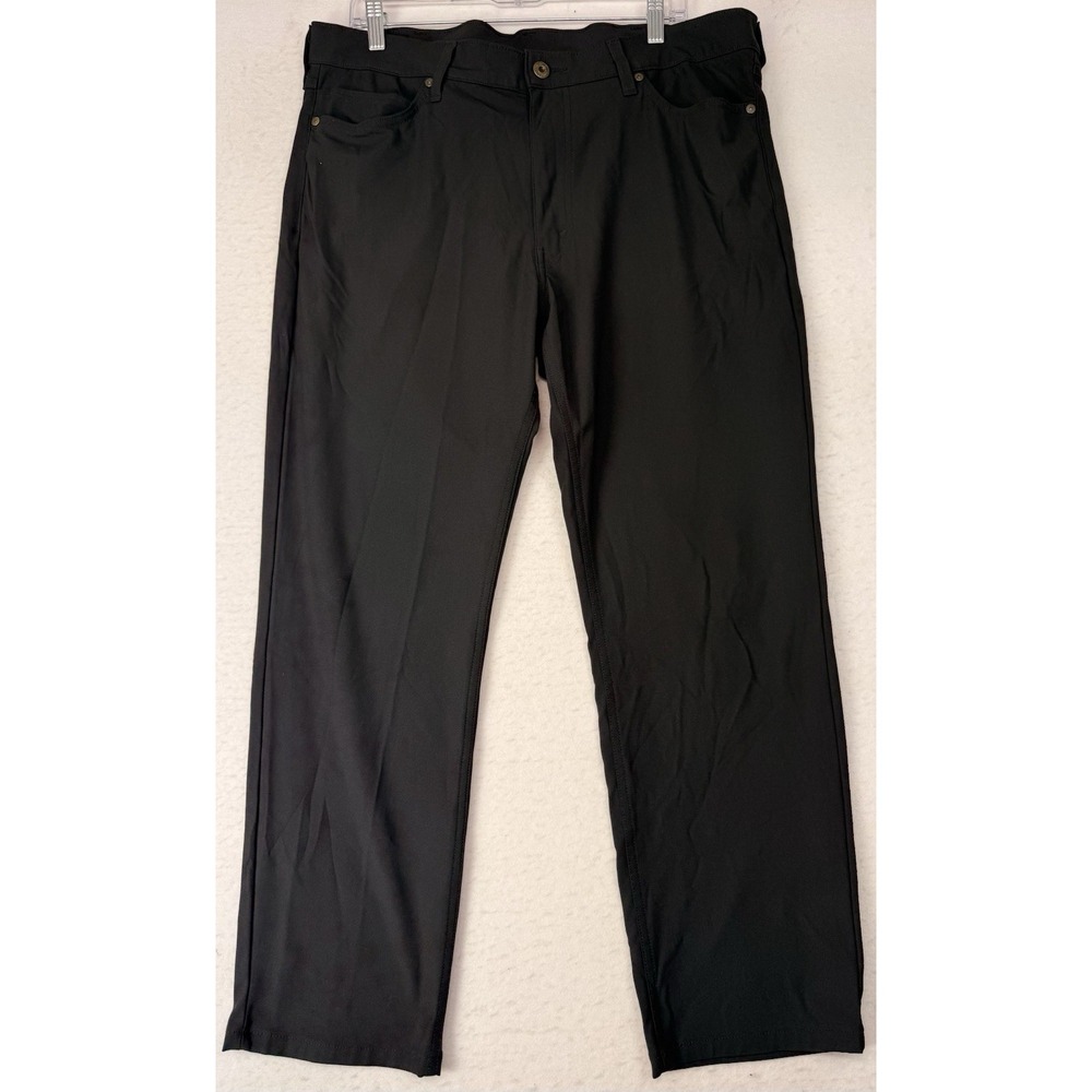 Levi's 511 Pants Mens 38x30 Black Engineered For Movement Slim Fit Performance